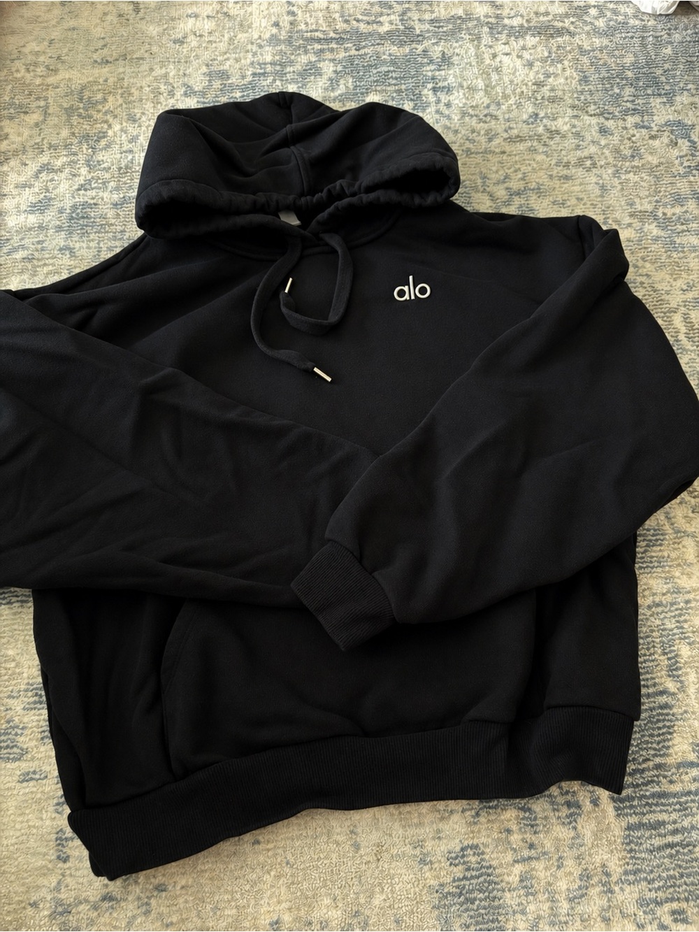 ALO Yoga Black Hoodie Sweatshirt
